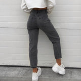 wide-leg casual pants Spring solid color European and American fashion brand nine-part pants to show thin Haren pants
