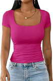 Women’s U-Neck Short Sleeve T-Shirt