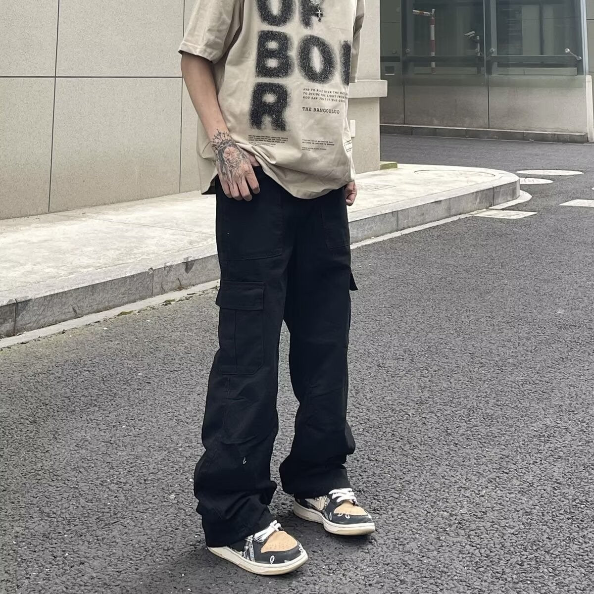 Men’s Cargo Pocket Pants