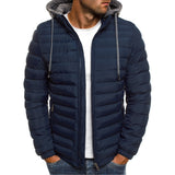 Men’s Hooded Short Warm Fit Padded Jacket