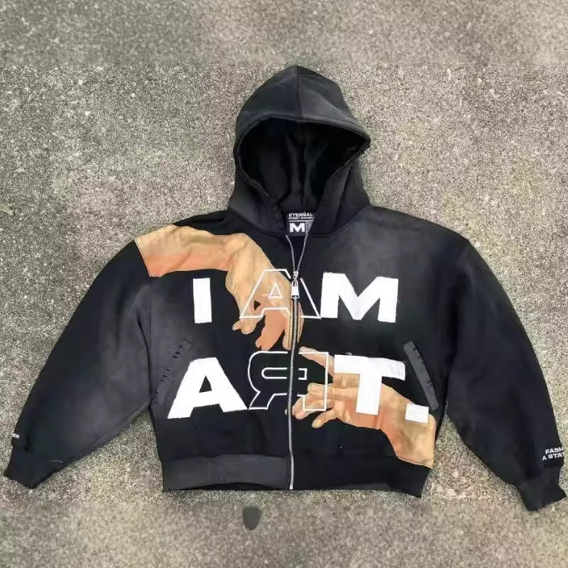 Men’s Oversized Graphic Hoodie