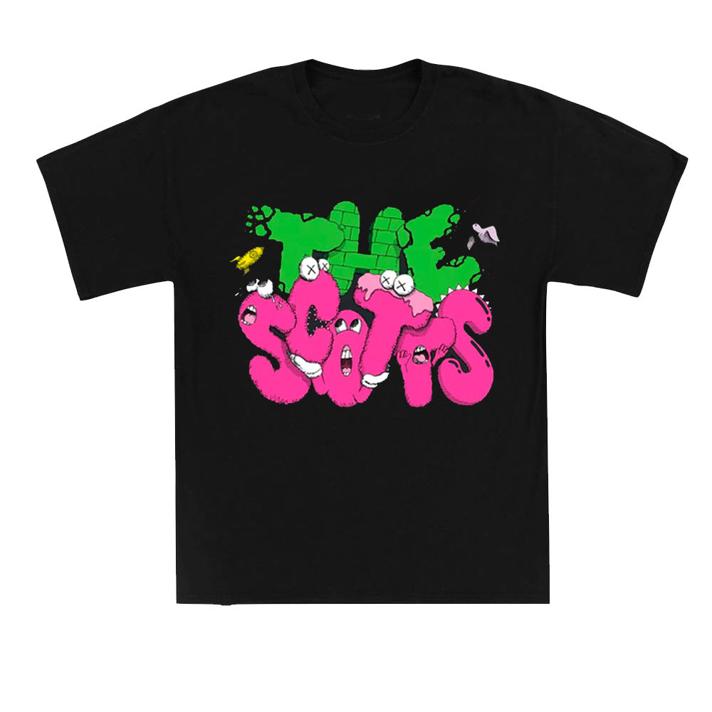 Men’s Graphic Hip-Hop Style T-Shirt