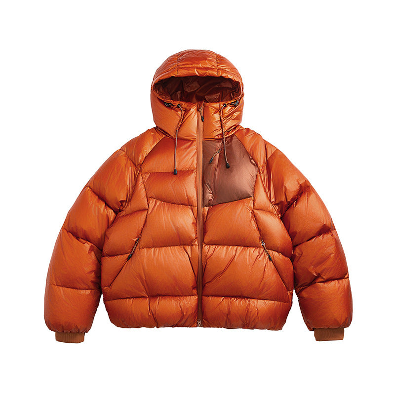 Women's Unisex Hooded Down-Style Jacket