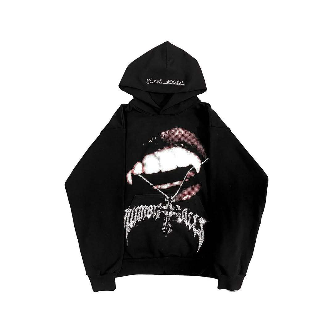Women’s Graphic American Street Style Pullover Hoodie