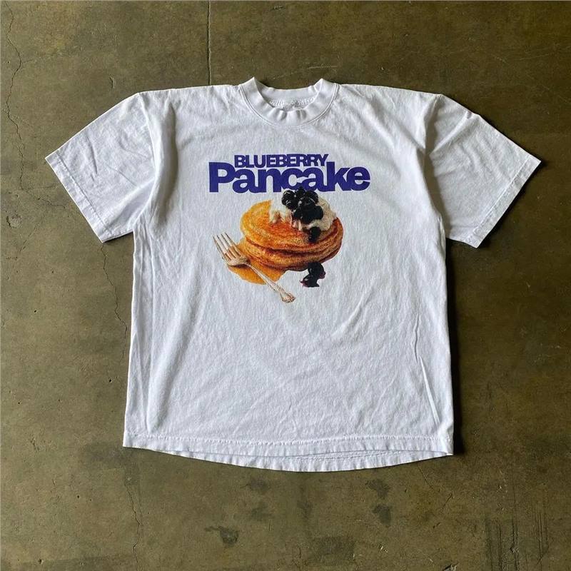 Men’s Oversized Heavy Cotton Retro Graphic T-Shirt