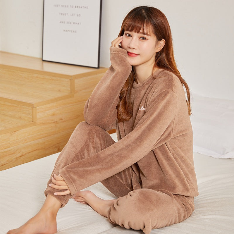 Women’s Cozy Fleece Pajama Set