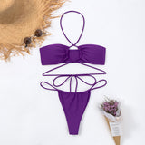 Women’s Nylon-Trim Two-Piece Bikini