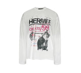 Men’s Vintage Graphic Long Sleeve T-Shirt