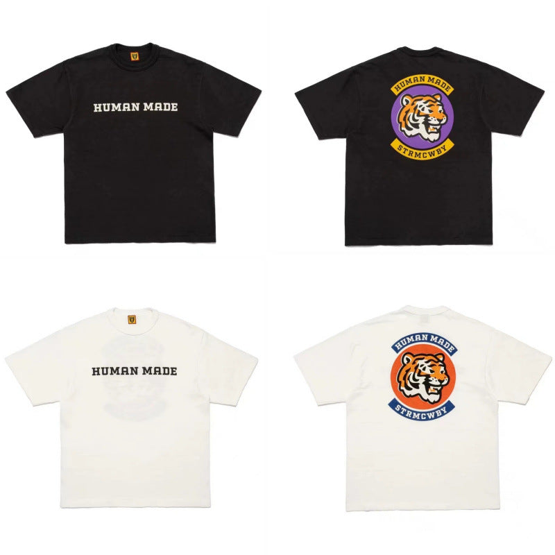 Men’s Cartoon Print Cotton T-Shirt