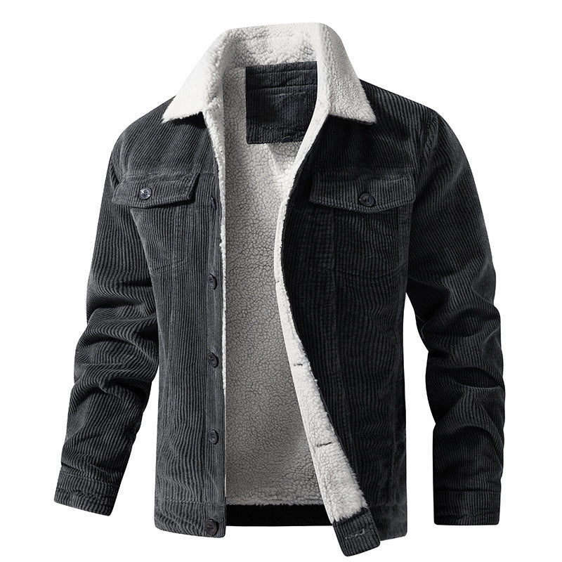 Men’s Cotton Corduroy Utility Jacket