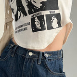 Women’s Retro Graphic Short Sleeve Top