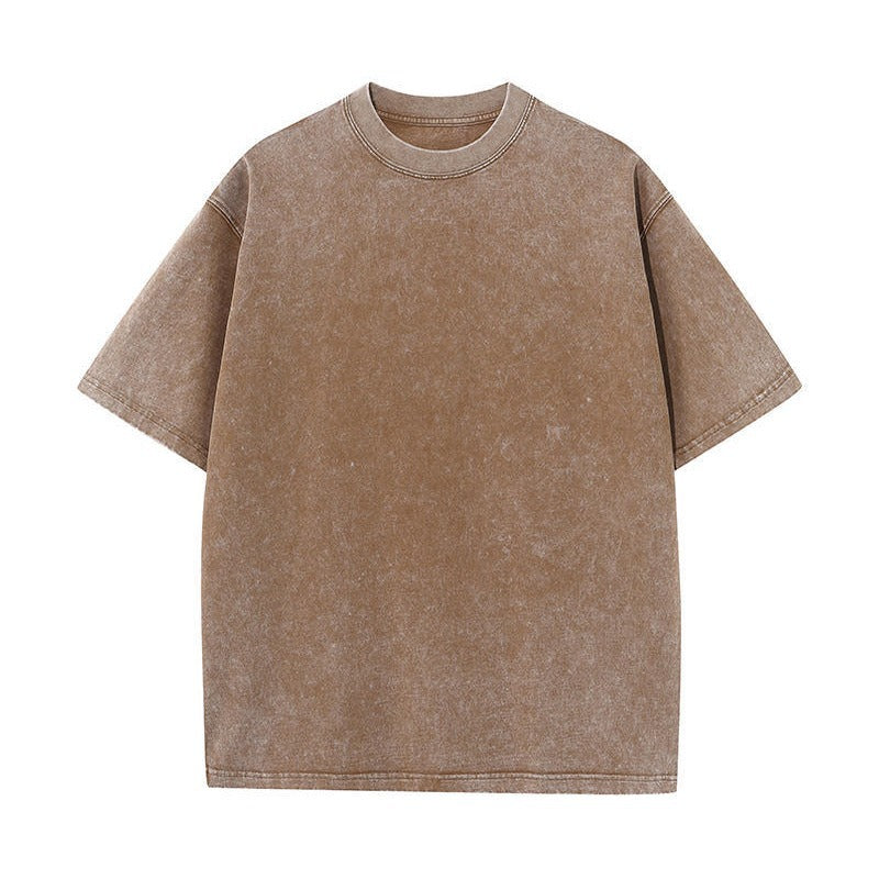 Men's Washed Pure Cotton Broken Heart Club Shirt