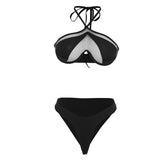Women’s High-Cut Two-Piece Bikini Set