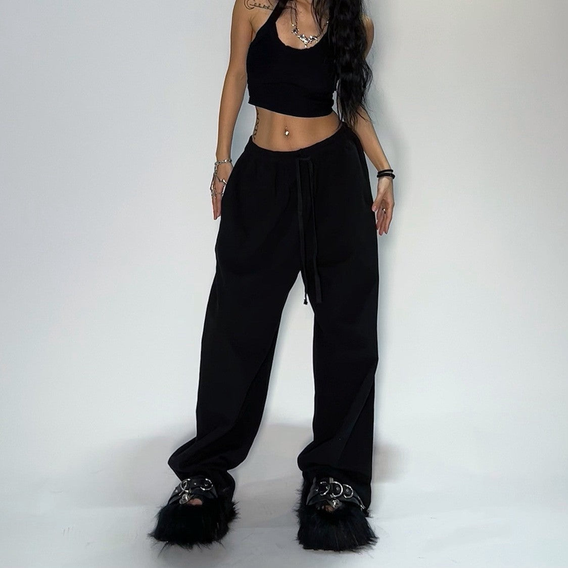 Women's Unisex Loose Fit Graphic Sweatpants