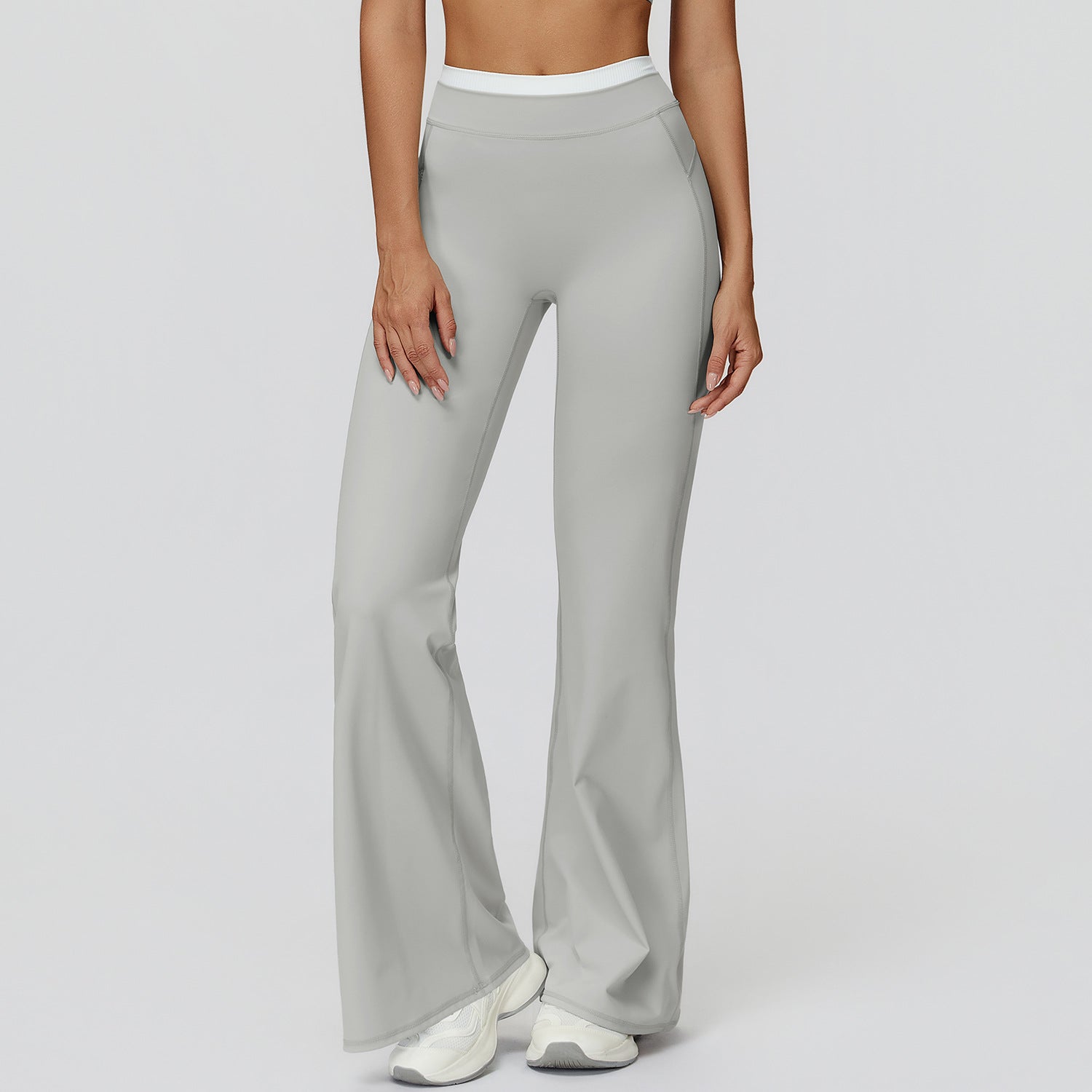 Women’s High-Waist Flared Fitness Pants