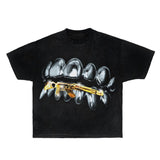 Men’s Lip Print Graphic T-Shirt