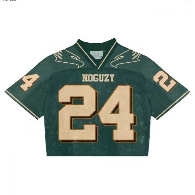 Men’s Mesh Short Sleeve Football Jersey