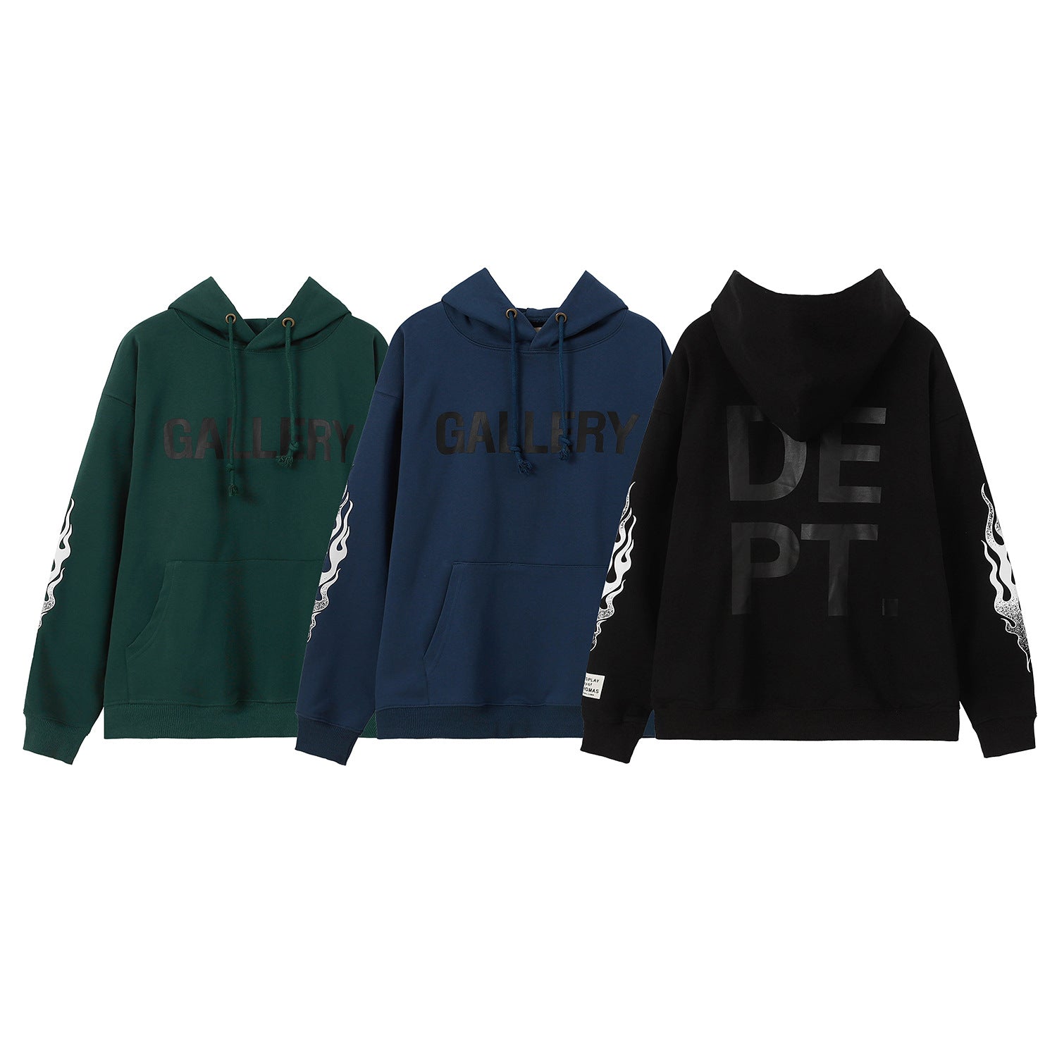 Men's DEPT Flame Sleeve Hoodie