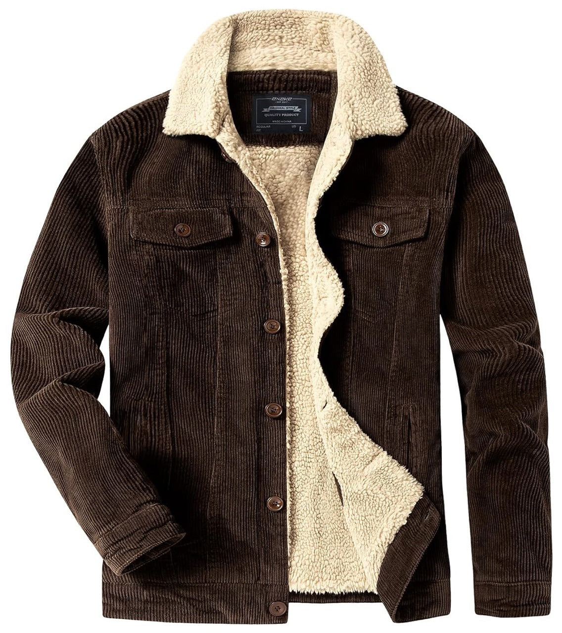 Men’s Cotton Corduroy Utility Jacket