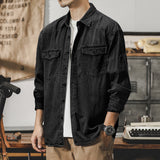 Men’s Long Sleeve Denim Work Shirt