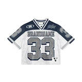 Men’s Mesh Short Sleeve Football Jersey