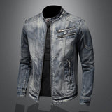 Men’s Zip-Up Denim Jacket