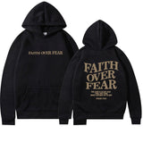Men’s Faith Over Fear Graphic Hoodie