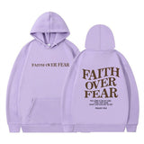 Men’s Faith Over Fear Graphic Hoodie