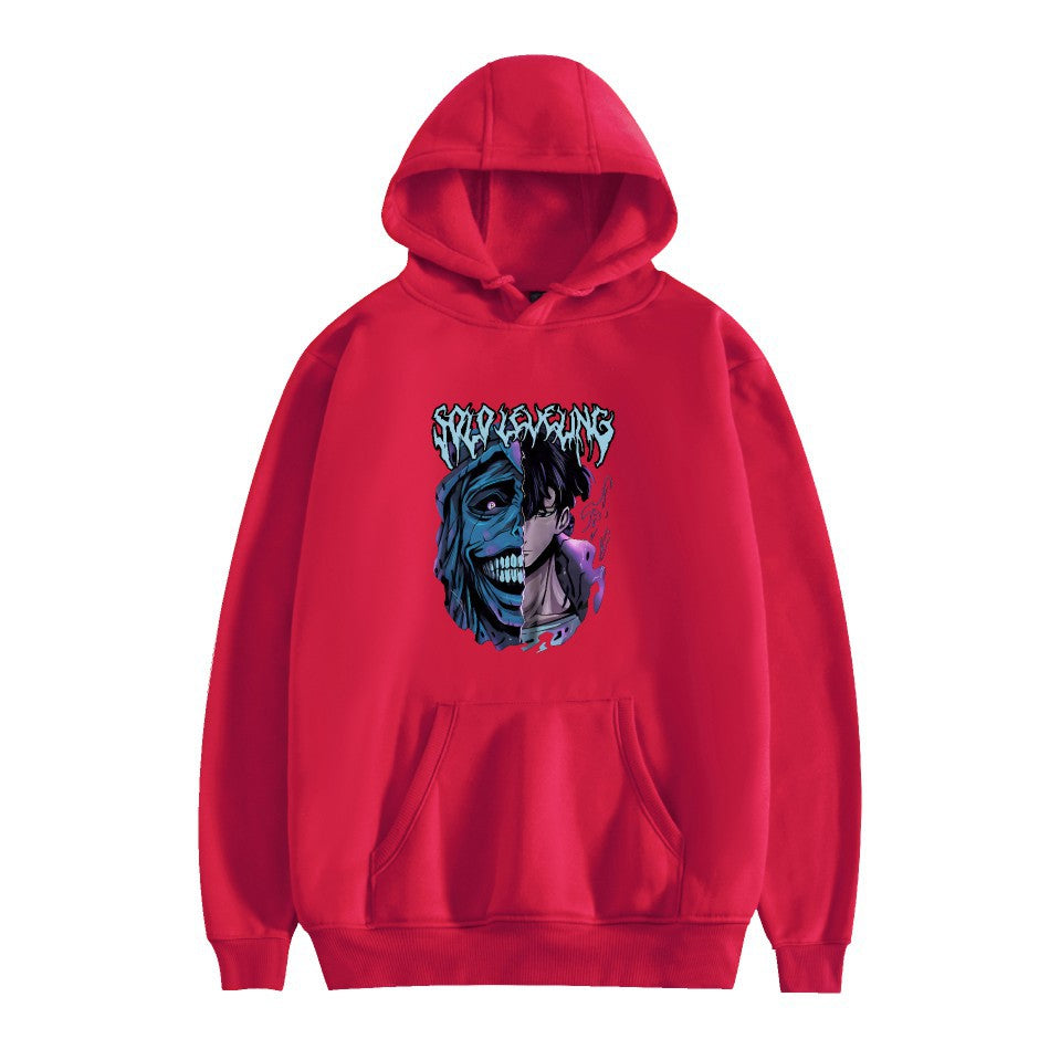 Men’s Anime-Style Graphic Hoodie