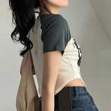 Women’s Retro Graphic Short Sleeve Top