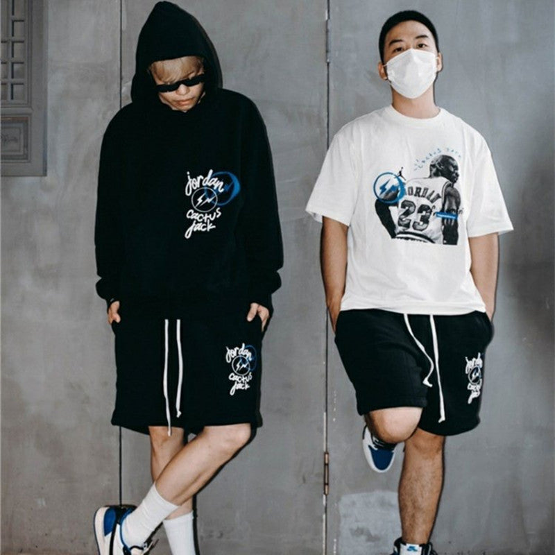 Men’s Letter Print Crewneck Sweatshirt