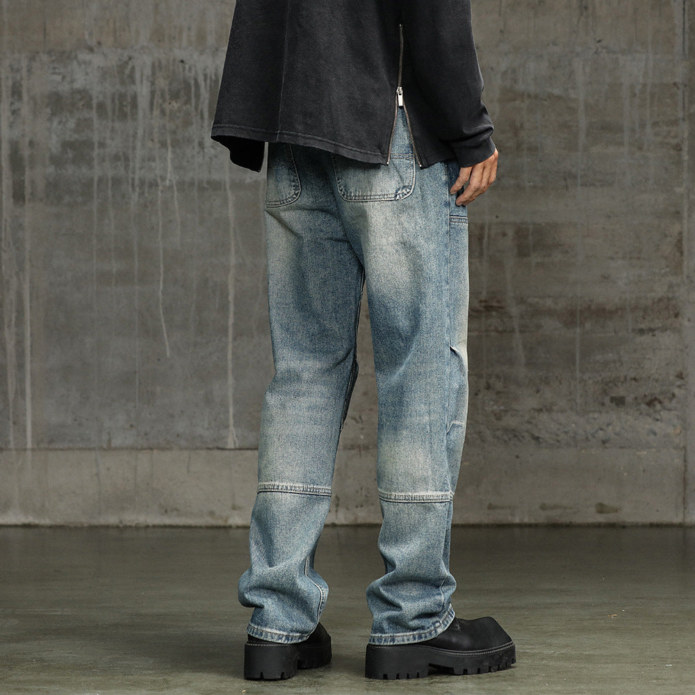 Men’s Loose Fit Workwear Denim Pants