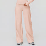 Women’s High-Waist Wide-Leg Fleece Pants