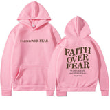 Men’s Faith Over Fear Graphic Hoodie