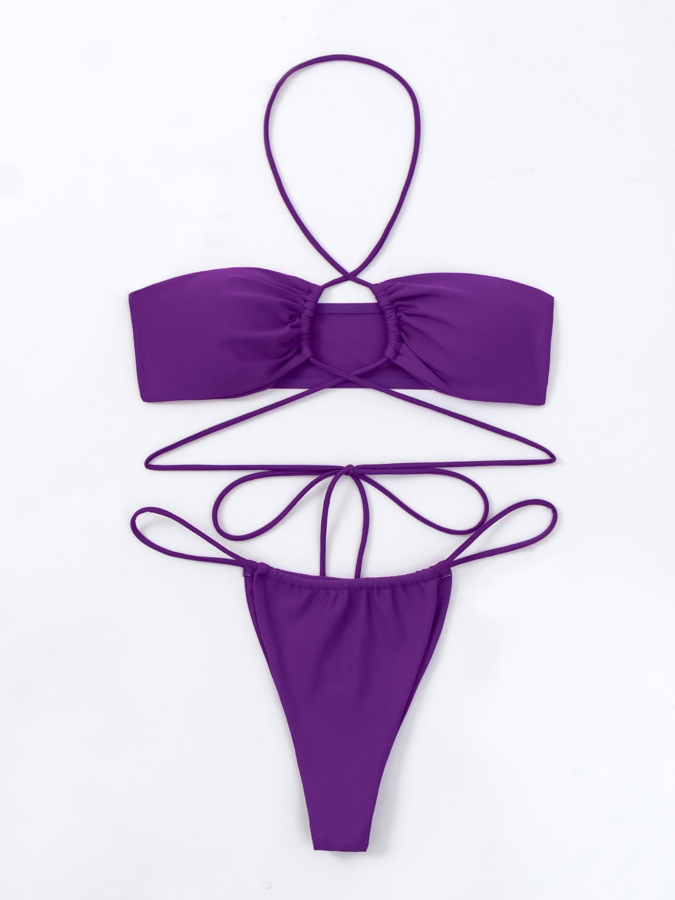 Women’s Nylon-Trim Two-Piece Bikini