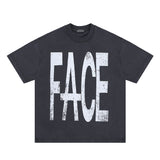 Men’s Letter Print Heavy Cotton T-Shirt