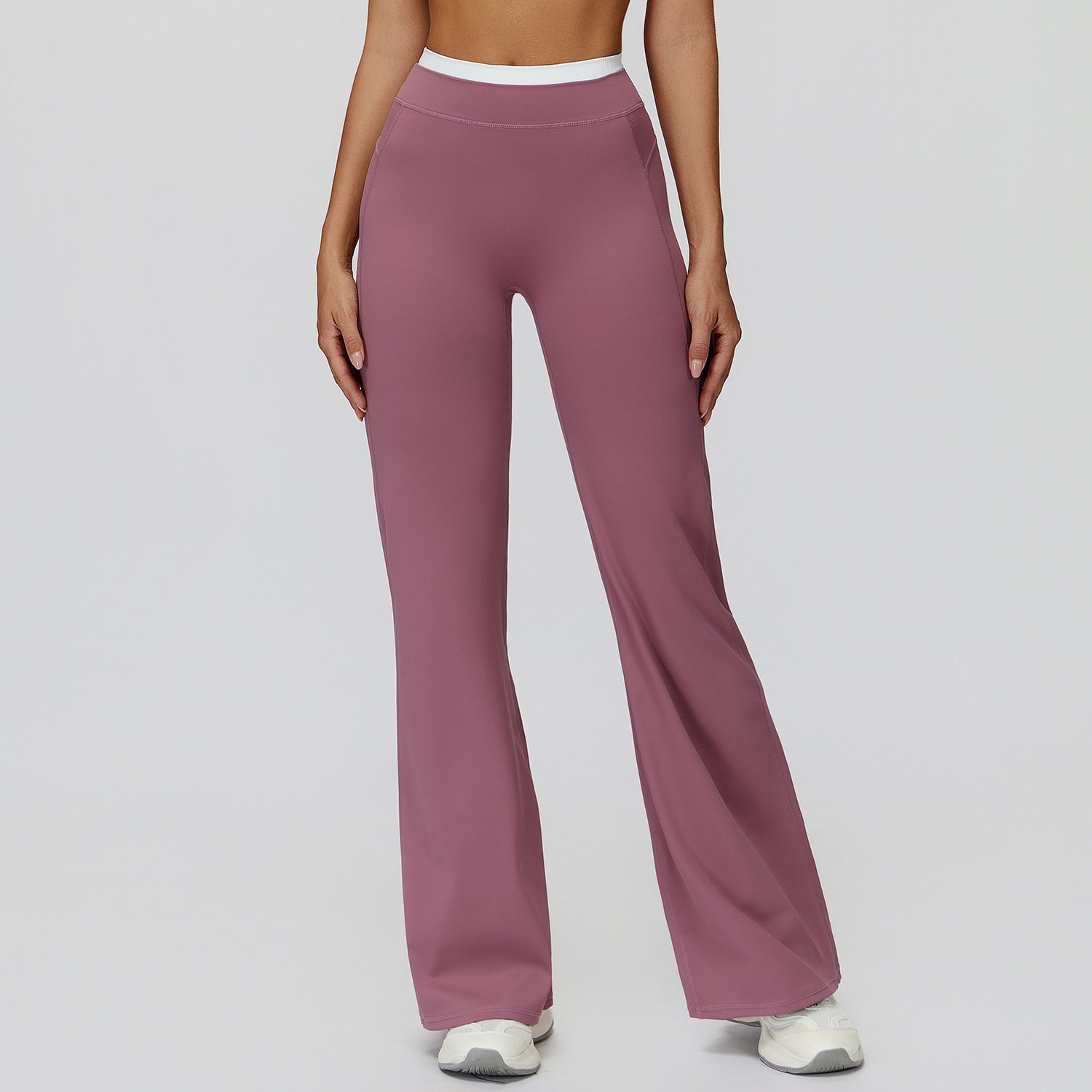 Women’s High-Waist Flared Fitness Pants