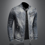 Men’s Zip-Up Denim Jacket