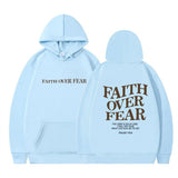 Men’s Faith Over Fear Graphic Hoodie
