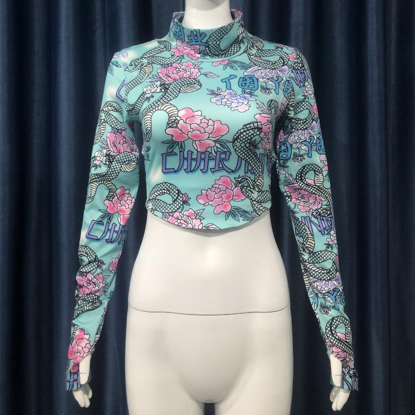 Women’s Backless Slim Fit Long Sleeve Top