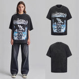 Men's High Street Skull Rock Band T-Shirt