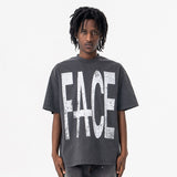 Men’s Letter Print Heavy Cotton T-Shirt