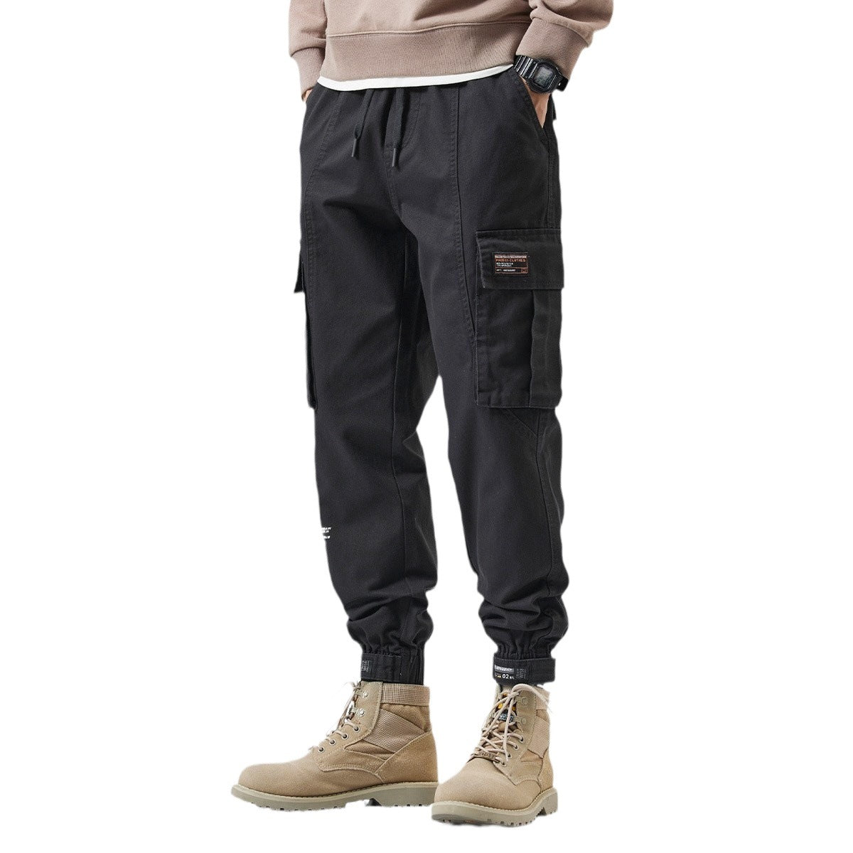 Men’s Fleece-Lined Cotton Work Pants