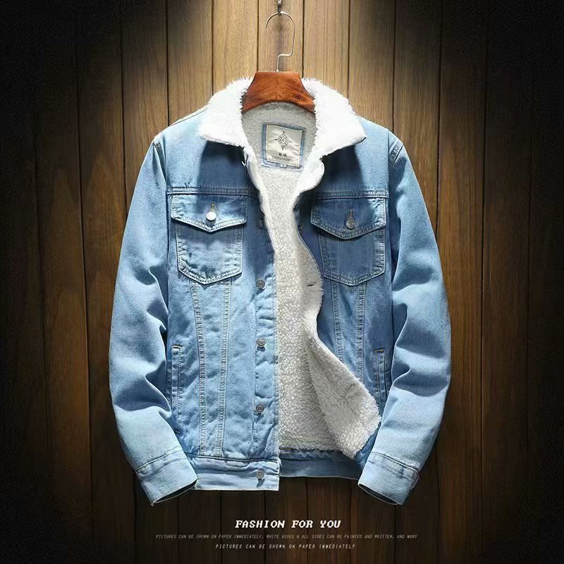 Men’s Denim Winter Jacket