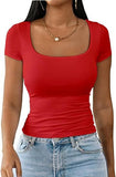 Women’s U-Neck Short Sleeve T-Shirt