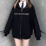 Girls’ Oversized Zip-Up Hoodie Jacket