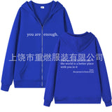 Girls’ Oversized Zip-Up Hoodie Jacket
