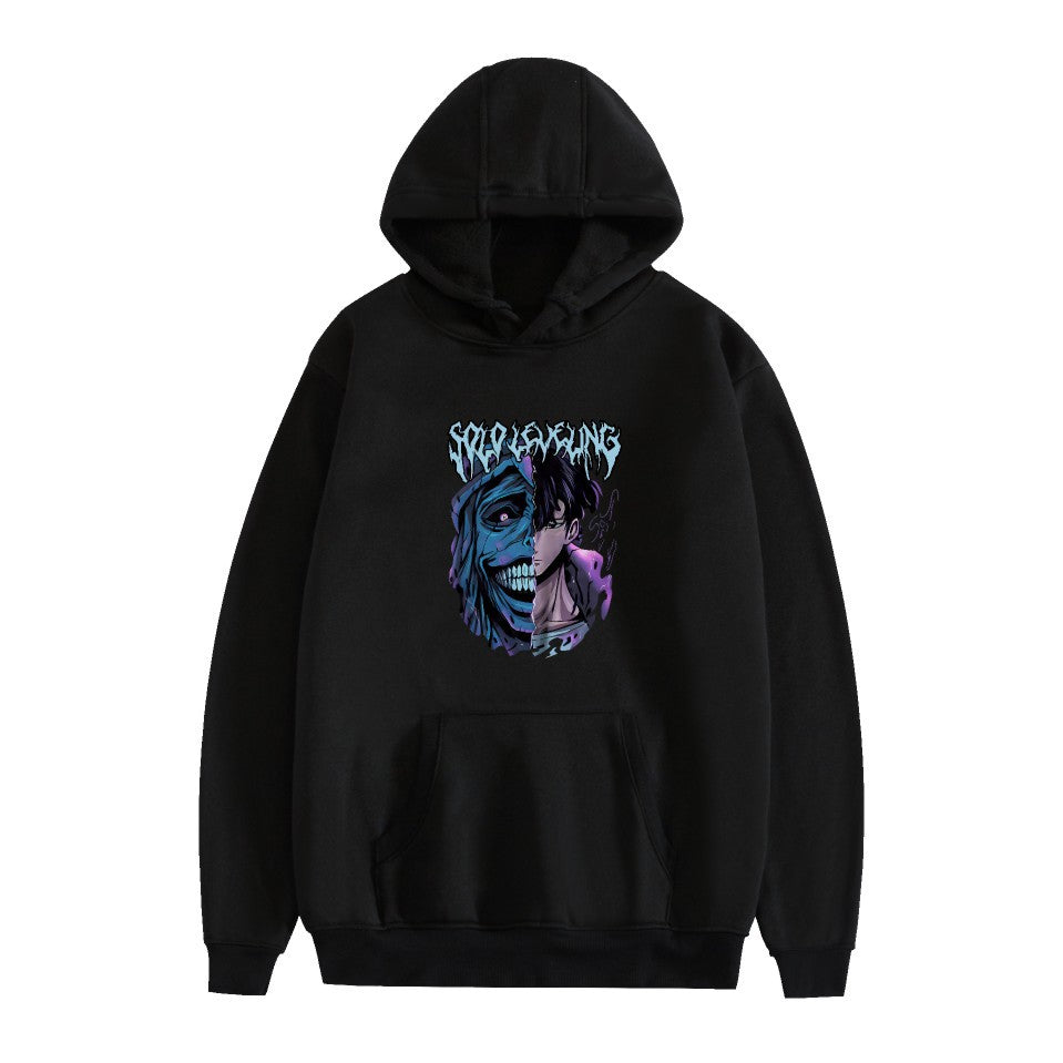 Men’s Anime-Style Graphic Hoodie