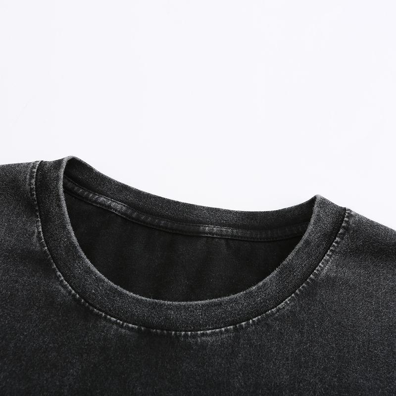 Men's Washed Pure Cotton Broken Heart Club Shirt