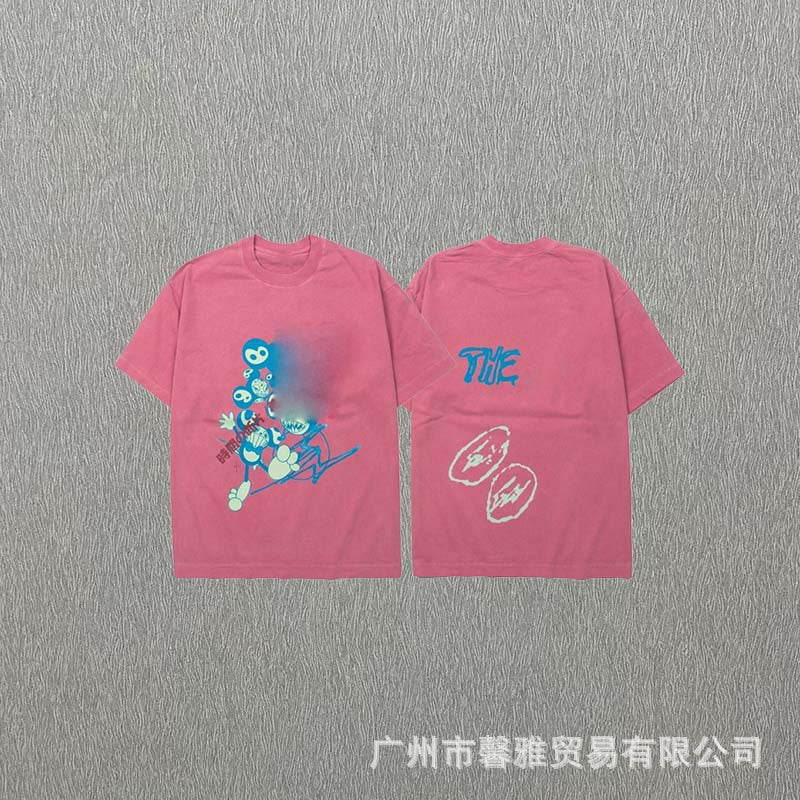 Men’s Distressed Wash Graphic T-Shirt